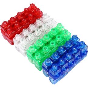 60 جهاز كمبيوتر LED مصابيح إصبع ، وأضواء إصبع الحفلات LED ، وأصبع المصابيح الإضافية تضيء ألعاب الأضواء الدائرية ، والتوهج في مستلزمات الحفلات المظلمة ، ولعب أصابع الإصبع للعطلات ، وعروض الحفلات ، والهتاف ، 4 لون