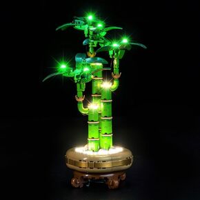Upgraded Led Light Kit Compatible with Lego Lucky Bamboo Building Set, Lights Decoration Compatible with Lego 10344 (Model Not Included)