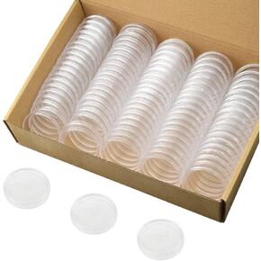 WMYCONGCONG 100 PCS 40MM COIN COINER CONITARER BOX COLLE