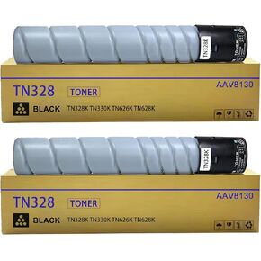 TN328K TN328 TN-328 خرطوشة الحبر الأسود TN330 TN626 TN628 Black Toner AAV8130 استبدال Konica Minolta Bizhub C250i C251i C300i C301i C360i C361i C450i