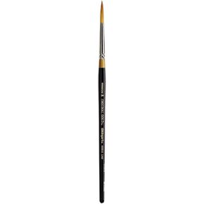 Kingart Original Gold Liner 9350-8 Premium Golden Golden Taklon Multimedia Artists for Alling Watercolor و Acrylic and Ail