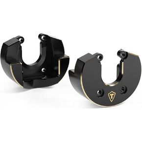 TREAL Brass Outer Portal Covers Counterweight for Axial 1/8 AXP8 Gilamon