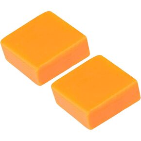 Cocud Beeswax ، 50 × 50 × 14 مم (L x W x H) ، شمع العسل المقاوم للماء والشمع المقاوم للمرطبة - (التطبيقات: لصنع الشموع ، تلميع الأثاث) ، قطعتين