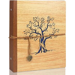 Zeeyuan 4x6 ألبوم صور صغيرة 200 Pictures Life Tree 4x6 ألبوم عائلي صور عائلية ، Giftma Gifts Mots