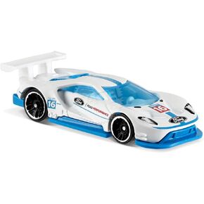 Hot Wheels 2017 HW Speed ​​Graphics Ford Performance 2016 Ford GT Race 247/365 ، White