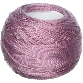 DMC Pearl Cotton Ball Size 8 87YD ، MEDENT BANTIQUE MAUVE
