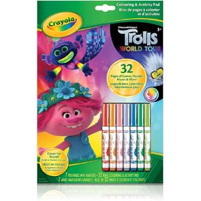 Crayola Coloring & Activity Book - Trolls World Tour