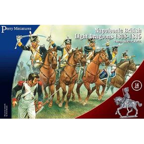 نابليون وارز الجنود البلاستيكي ، مجموعة 28 ملم نابليون دراغونز 1808-15 14