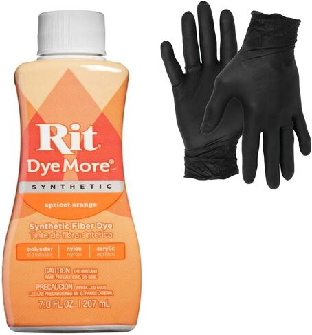 Dye – Rit Synthetic Liquid Fabric Dye for Crafting, Clothing, and Décor – 7 oz. Bottle – with Artisx Nitrile Gloves Included (Frost Gray) in Saudi Arabia