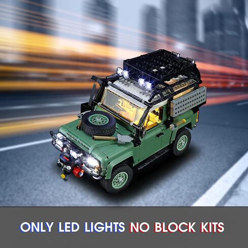 Vaodest LED Light for Lego 76917 Speed Champions Fast & Furious Nissan Skyline GT-R (R34) Toy Car Set,Design and Configuration Compatible with Model 76917 (LED Light Only, Not Building Block Kit) in Kuwait