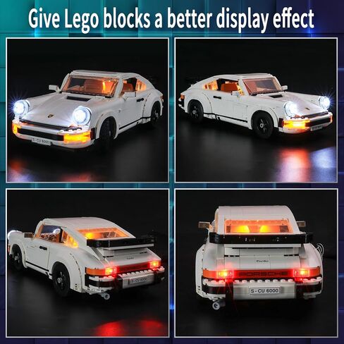 Vaodest LED Light for Lego 76917 Speed Champions Fast & Furious Nissan Skyline GT-R (R34) Toy Car Set,Design and Configuration Compatible with Model 76917 (LED Light Only, Not Building Block Kit) in Kuwait