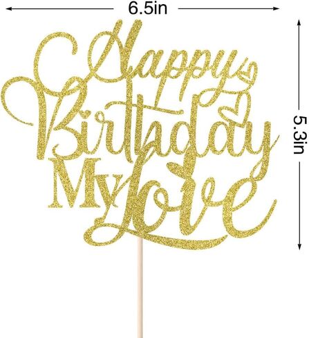 12 PCS Rose Gold Glitter Happy Mother's Day Cupcake Toppers，Mother's Day Cupcake Topper Heart Shaped Cake Picks Cake Accessories，Love You Mom Heart Mother Happy Birthday Party Supplies in Saudi Arabia