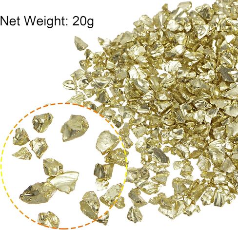uxcell 20g Crushed Glass Chips, 2-4mm Irregular Metallic Chunky Glitter Glass for Craft DIY Jewelry Vase Filler Epoxy Resin Decoration Purple in Saudi Arabia