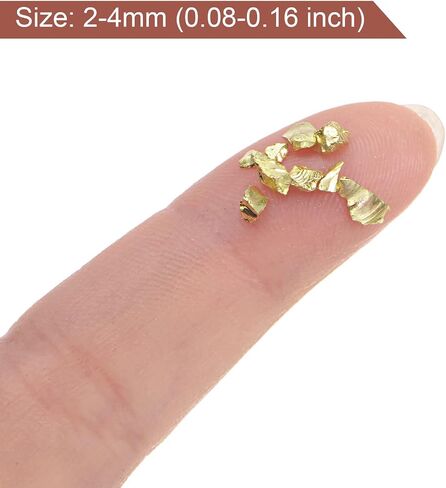 uxcell 20g Crushed Glass Chips, 2-4mm Irregular Metallic Chunky Glitter Glass for Craft DIY Jewelry Vase Filler Epoxy Resin Decoration Purple in Saudi Arabia