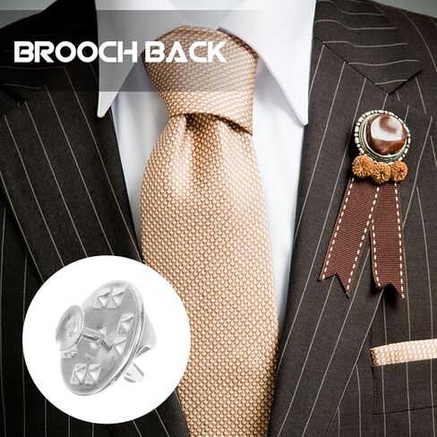 Pin Backs, Lapel Pin Backs, 50PCS Brass Metal Pin Backings for Brooch Tie Hat Badge Insignia in Kuwait