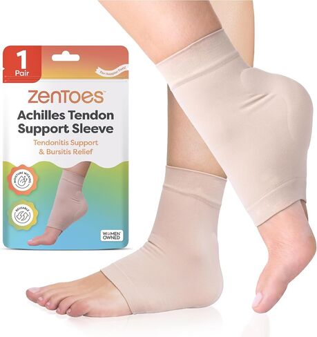 ZenToes Padded Skate Socks for Lace Bite Protection - 1 Pair - for Hockey, Skating and Tall Boots in Kuwait