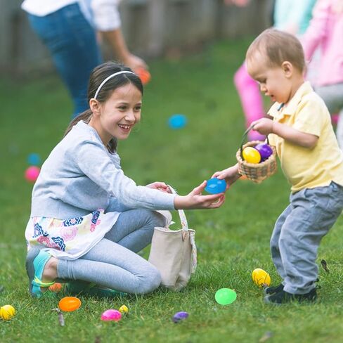 ThinkMax 12pcs Unisex Easter Animal Finger Puppets Toy Pack for Easter Party, Hunt, Basket, Classroom (12 pcs) in Kuwait