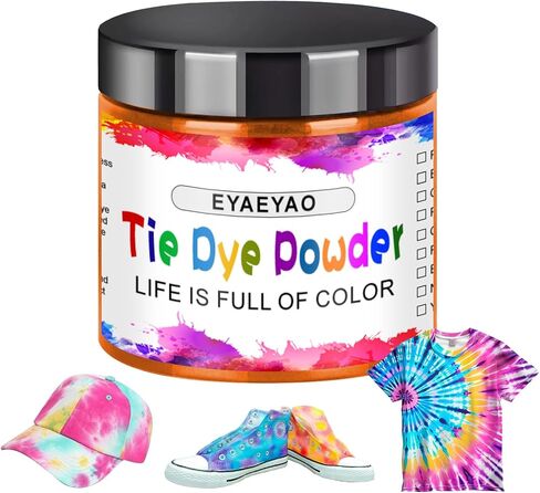 Blue Tie Dye Powder, Fabric Dyes for Clothing, All Purpose Powder Tie Dye, Easy to Use Dye for Cotton, Silk, & Linen, Ultra Concentrated Colors (Blue, 2 Ounce) in Saudi Arabia