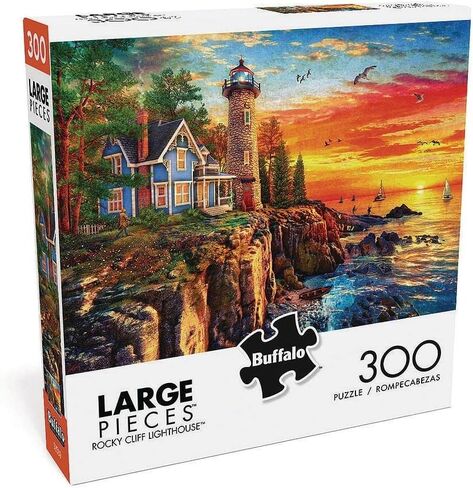 Buffalo Games - Kim Norlien - Starlit Night - 300 Piece Jigsaw Puzzle for Adults -Challenging Puzzle Perfect for Game Nights - Finished Size is 21.25 x 15.00 in Saudi Arabia