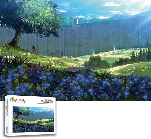 Anime Jigsaw Puzzles Adults 1000 Pieces Wooden Collage Puzzle 29.5x20 in in Kuwait