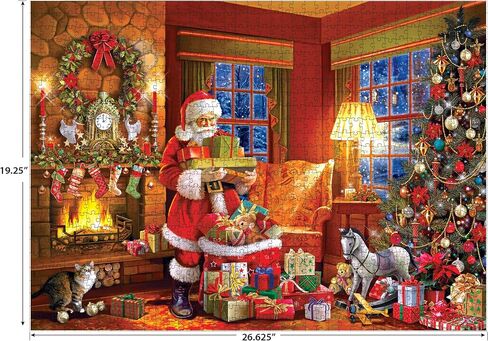 RoseArt - Kodak Premium - Christmas Magic - 1000 Piece Jigsaw Puzzle for Adults in Kuwait