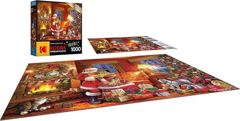 RoseArt - Kodak Premium - Christmas Magic - 1000 Piece Jigsaw Puzzle for Adults in Kuwait