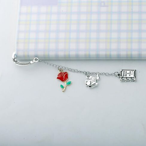 MAOFAED Fairy Tale Gift Princess Belle Gift Metal Bookmark for Reader Book Lover Bookish Bookworm Book Nerd (beautybeast Bookmark) in Kuwait