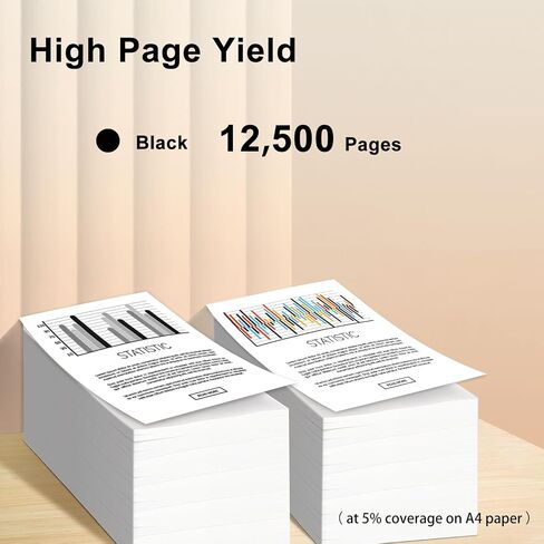 VersaLink C500/C505 106R03869 Black Extra High Capacity Toner Cartridge Compatible for Versalink C500 C505 C500N C505N C500DN C505DN Printers (12,500 Pages) in Saudi Arabia