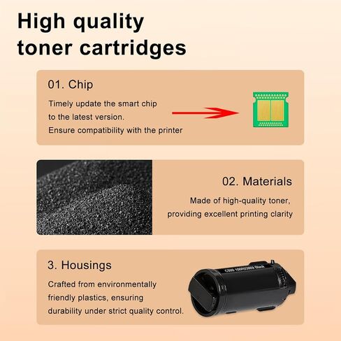VersaLink C500/C505 106R03869 Black Extra High Capacity Toner Cartridge Compatible for Versalink C500 C505 C500N C505N C500DN C505DN Printers (12,500 Pages) in Saudi Arabia