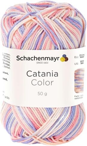Schachenmayr (SMC) Catania Originals - 100 ٪ غزل قطنية مضيئة بنسبة 100 جرام (1.76 أوقية) ، 125 مترًا (136 ياردة) - Sport Sport #2 - خيط ناعم ودائم لـ Amigurumi و Knitting و Crochet & Baby (218) in Saudi Arabia