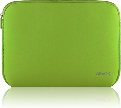 ARVOK 15 15.6 16 inch Laptop Sleeve for MacBook Air/Pro 15-16 inch, Notebook Computer Tablet Pouch Cover for HP/Dell/Lenovo/Asus/Acer/Samsung, Water Resistant Neoprene Laptop Case with Pocket, Black in Saudi Arabia