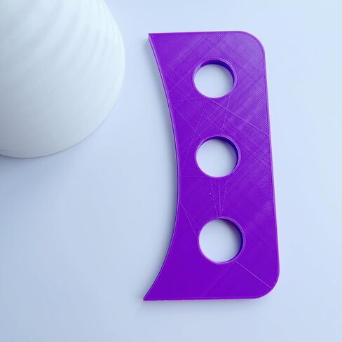 Pottery Rib for Mugs and Cups, Pottery Throwing Rib, Ceramic Shaping Tool, 3D Printed Clay Shaper (5 INCH Height) in Saudi Arabia