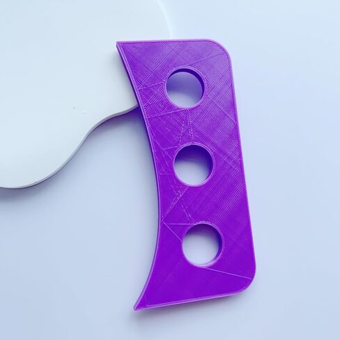 Pottery Rib for Mugs and Cups, Pottery Throwing Rib, Ceramic Shaping Tool, 3D Printed Clay Shaper (5 INCH Height) in Saudi Arabia