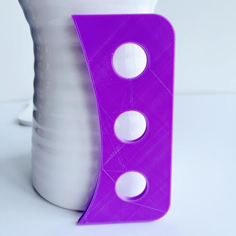 Pottery Rib for Mugs and Cups, Pottery Throwing Rib, Ceramic Shaping Tool, 3D Printed Clay Shaper (5 INCH Height) in Saudi Arabia