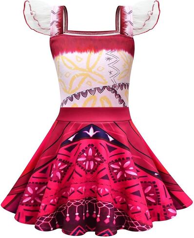 Ocean Princess Dresses for Girls Summer Cartoon Outfit for Little Kids in Saudi Arabia