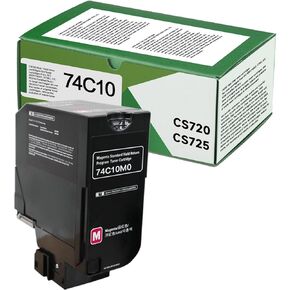 74C10 CS720 CX725 CS725 TONER CARTRIDGE HISE RIVENT PRECINAL FOR LEXMARMER 74C10K0 74C10C0 74C10M0 74C10Y0 لـ CS720 CS725 CX725 CS725DE CS720DE CS725DTE CX725DE CX7DE