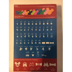 Cricut Disney Cartridge ، Mickey Font