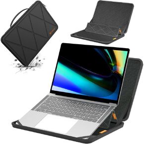 Smatree MS63 Hard Eva Protection Sleeve مع حامل متوافق مع 13.3 بوصة Apple Macbook Air 2009/2010/2012/2012/2014/2015/2015/A1466/A1369/A1304 ، مقابل 13.3 بوصة Apple Macbook Pro 2012/A1278