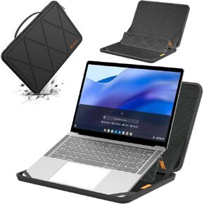 Smatree MS63 Hard Eva Protection Sleeve Case مع حامل متوافق مع 14 بوصة Acer Chromebook Vero 514 ، ل acer Chromebook Spin 514 كمبيوتر محمول ، ل Acer Chromebook 514 ، ل 14 بوصة chromebook 314