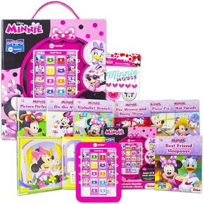 Disney Minnie Mouse Read Along Books Electronic Reader 8 Book Bundle ~ Minnie Mouse Books for Toddlers, Kids | Minnie Mouse Me Reader Books with Bonus Stickers (Minnie Mouse Learning)