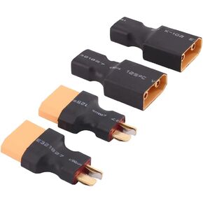 4pcs xt90 إلى محول موصل RC الأنثى الذكور (C164-4)