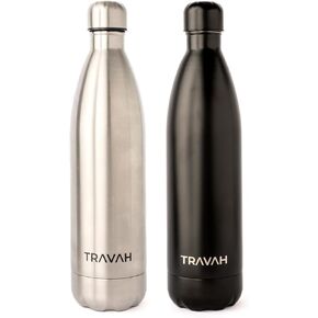 Diversion Safe Water Bottle | Stash Can Hidden Bottom for Valuables | 17ounce Liquid Capacity and Dry Storage Compartment | Stainless Steel Vacuum Insulated Leak Proof | BONUS Smell Proof Bag Included