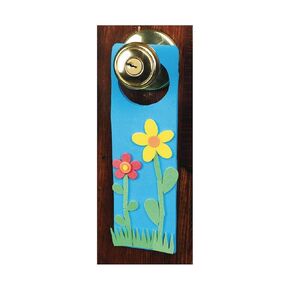 Super Foam Dazzling Doorknob Hangers Craft Kit