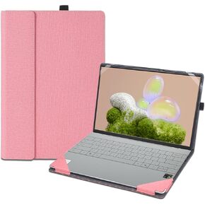 Laptop Case Cover for 13.4 inch Dell XPS 13 9350/9340 /9345/9315 & for XPS 13 Plus 9320 & for Lenovo ThinkPad Z13 Gen1 Gen2,Notebook PC Protective Sleeve Bag with Cooling Bracket (Gold)