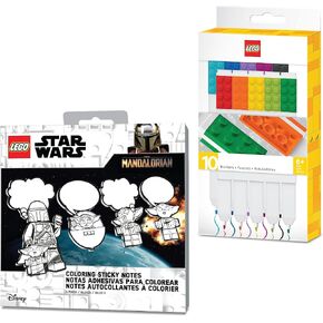 IQ Lego Star Wars The Mandalorian Coloring Locty Note with Lego Marker Bundle