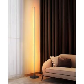 LAMP FLOOR CORNER UNIONLUX 2 عبوة ، مصباح زاوية LED قابلاً للظهور الحد الأدنى قابلة للتعديل 2700K-6500K مع التحكم عن بعد/القدم ، مصباح أرضي حديث لغرفة غرفة المعيشة