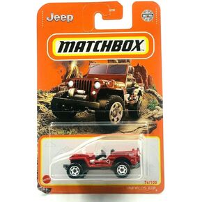Matchbox 1948 Willys Jeeps [Red] 76/100