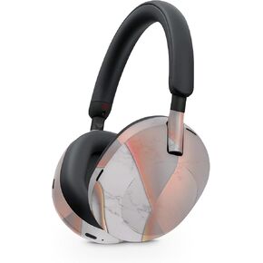 MightySkins Skin Compatible with Sony WH-1000XM5 Headphones - Brown Linen | Protective, Durable, and Unique Vinyl Decal wrap Cover | Easy to Apply, Remove, and Change Styles