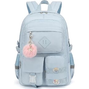 College School Backpack for Girls, Women Travel Laptop Backpacks Teens Middle High School Bookbag (Pink) in Kuwait