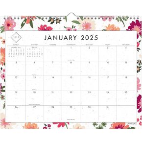 Cambridge 2025 Wall Calendar ، Monthly ، 15 "× 12" ، متوسطة ، GreenPath ، Floral (GP49-707-25)